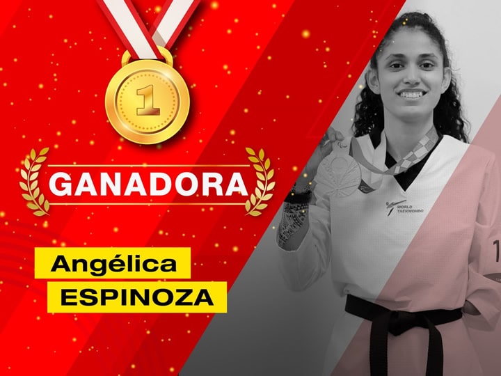 Ganadora Angélica Espinoza